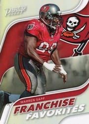 2023 Panini Prestige Franchise Favorites Warren Sapp #2 card