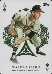 2023 Topps Update All Aces Warren Spahn #AA-61 card