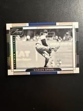 2024 Panini Three and Two Timeless Moments Warren Spahn #4 card