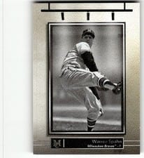 2024 Topps Museum Collection Private Viewing Warren Spahn #PV-24 card