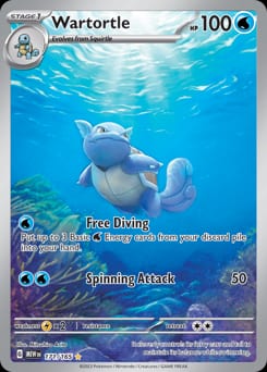 2023 151 Wartortle #171 card