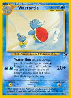 2001 Southern Islands Wartortle #15 card