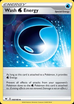 Vivid Voltage Wash Water Energy #165 card