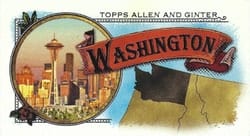 2024 Topps Allen & Ginter 50 States Mini Washington #50S-47 card