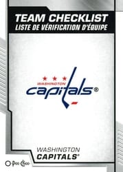 2020-21 O-Pee-Chee Base Set Washington Capitals #580 card