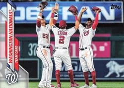 2020 Topps Base Set Washington Nationals #329 card