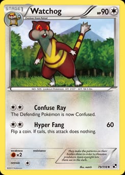 Black & White Watchog #79 card