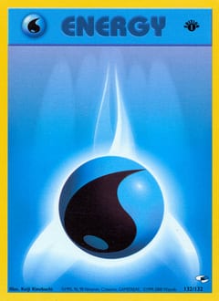 2000 Gym Heroes Water Energy #132 card