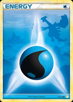 2010 HeartGold & SoulSilver Water Energy #117 card