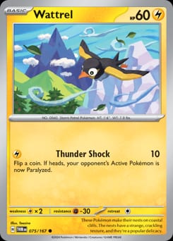 Twilight Masquerade Wattrel #75 card