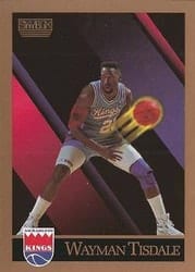 1990-91 SkyBox Base Set Wayman Tisdale #251 card