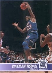 1994-95 Hoops Base Set Wayman Tisdale #188 card