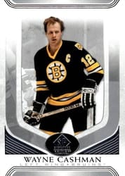 2020-21 SP Signature Edition Legends Base Set Wayne Cashman #22 card