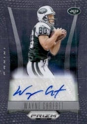 2024 Panini Prizm Deca Signatures Wayne Chrebet #S-WCT card