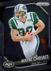 2025 Panini Prizm Base Set Wayne Chrebet #295 card