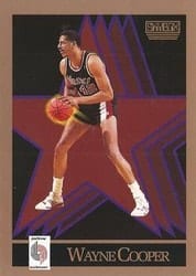 1990-91 SkyBox Base Set Wayne Cooper #232 card