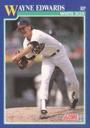 1991 Score Base Set Wayne Edwards #66 card