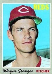 1970 Topps Base Set Wayne Granger #73 card