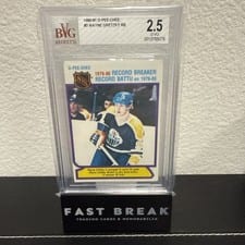 1980 O-Pee-Chee Wayne Gretzky Record Breaker #3 card