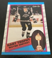 1989 O-Pee-Chee Wayne Gretzky Hart Trophy #320 card
