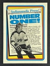 1990 Topps Wayne Gretzky #1 card