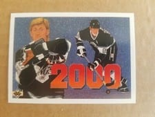 Wayne Gretzky 1990 Upper Deck French card