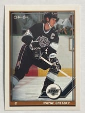 1991 O-Pee-Chee Wayne Gretzky #321 card