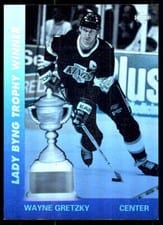 1991 Upper Deck Award Winners Holograms Wayne Gretzky #AW6 card