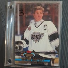 Wayne Gretzky 1993 Stadium Club #200 1st Day Issue