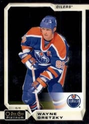 2018-19 O-Pee-Chee Platinum Base Set Wayne Gretzky #150 card