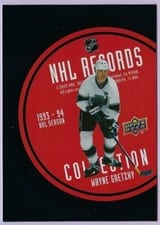 2021-22 Upper Deck Record Collections Wayne Gretzky #RB-20 card