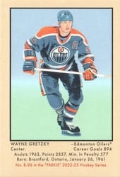 2022-23 Parkhurst Champions 51 Retros Wayne Gretzky #R-96 card