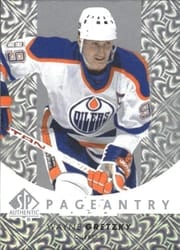 2022-23 SP Authentic Pageantry Wayne Gretzky #P-60 card