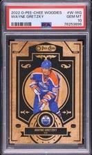 2022 O Pee Chee Woodies Wayne Gretzky #W-WG card