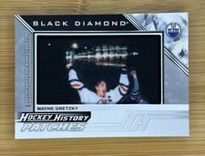 2024-25 Upper Deck Black Diamond Hockey History Patches Wayne Gretzky #HHP-WG card