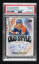 2024-25 Upper Deck Premier Old Style Signatures Wayne Gretzky #OS-WG card