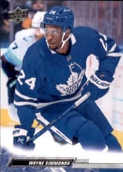 2022-23 Upper Deck Base Set Wayne Simmonds #173 card