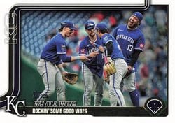 2025 Topps Base Set We All Win! Rockin’ Some Good Vibes #436 card