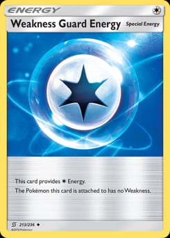Unified Minds Weakness Guard Energy #213 card