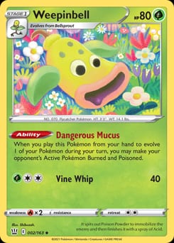 Battle Styles Weepinbell #2 card