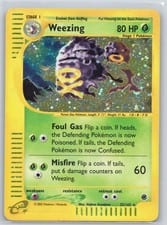 2002 Expedition Base Set Weezing #32 card