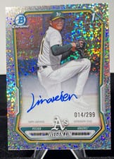 Wei-En Lin 2026 Bowman Chrome Prospect Autograph card