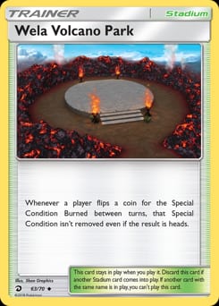 Dragon Majesty Wela Volcano Park #63 card