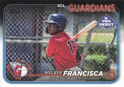 2024 Topps Pro Debut Base Set Welbyn Francisca #PD-98 card
