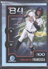2025 Bowman Bowman Scouts Top 100 Welbyn Francisca #BTP-84 card