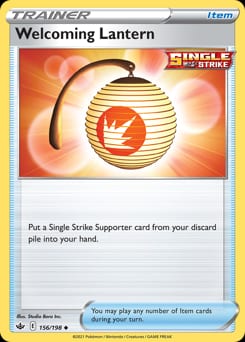 Chilling Reign Welcoming Lantern #156 card