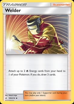 Unbroken Bonds Welder #189 card