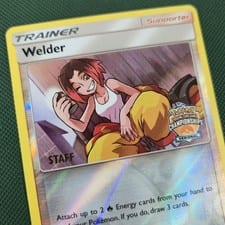 Unbroken Bonds Welder #189a card