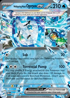 Twilight Masquerade Wellspring Mask Ogerpon ex #64 card