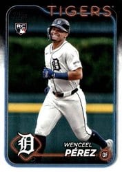 2024 Topps Update Base Set Wenceel Perez #US233 card
